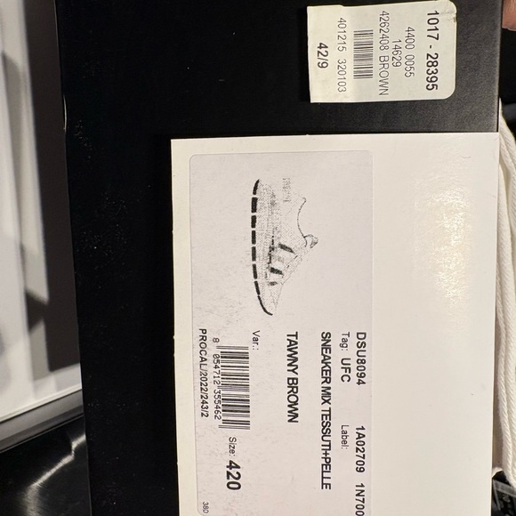 Versace White and Pale Gray Logo Dust Bag